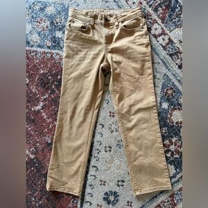 Boys cat & jack beige stretch jean pants 10